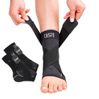 Ankle Brace Support Compression Sleeve Plantar Fasciitis Pain Relief Foot Wrap