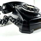 Vintage Stromberg Carlson Phone Rotary Dial Desk Telephone Display  Movie Prop