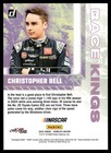 2025 Donruss Racing Race Kings  5 Christopher Bell