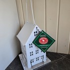 Perky-pet Farmhouse Bird House Wild Bird Feeder With 3lb  Bag Of Food New