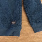 Abercrombie Kids 1 4 Snap Sherpa Fleece Mock Neck Pullover-teal-unisex Size 9-10