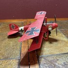 Vintage Testor   s    fly Em    Red Baron Cocacola Propeller Plane Albatross For Parts