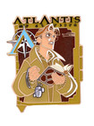 Disneyland Paris Exclusive Atlantis The Lost Empire Pin 2026 Milo Thatch