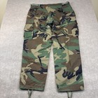 Us Army Military Pants Large Short Woodland Camo 90s Trouser Combat Usgi 38x30