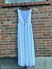 Vintage 1960   s Claire Sandra For Lucie Ann Women   s 2 Pc Feathered Peignoir Set S
