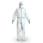 Disposable Protective Coveralls Heavy Duty Full Body W Hood   Boots Xxxl Case 25