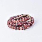 Double Row Skunk Venetian Red Trade Beads 38 Inch