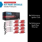 Trq Ignition Coil Kit 9 Piece Compatible With 2014-2021 Chevrolet Silverado 1   