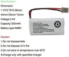 Phone Battery Compatible With Uniden Cordless Phone Pack
