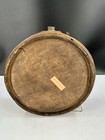 Large War Of 1812 - Revolutionary Pre Civil War Wooden Drum  Canteen Pewter Pour
