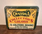 Crayola Collector s Colors Limited Edition Tin Box 72 Crayons 1991 Vtg Usa New