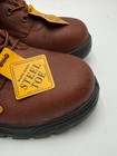 Work Zone S691 Men s New Work Boot Brown Multiple Sizes