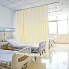 Room Divider Curtain For Spa Privacy Cubicle Curtain With Mesh Top 1 Panel