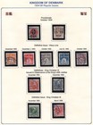 Denmark 1884-1913 Collection Of 42 Used Includes Scott   82