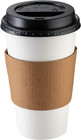  16 Oz  - 50 Sets Disposable Coffee Cups With Lids And Sleeves - To Go Paper Hot