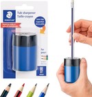 Pencil Sharpener With Screw Lid   Metal Blade - 1 Pack Convenience