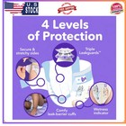 Luvs Platinum Protection Baby Diapers Size 7 104 Count