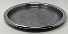 Vintage Chase Art Deco Chrome Ring Tray 11-3 4 
