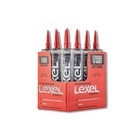 Sashco Lexel Clear Synthetic Rubber All Purpose Caulk 10 5 Oz 13010 12 Pk