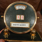 Vintage Mistral French Art Deco Perpetual Desk Calendar 1920s