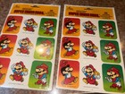 Nintendo New Super Mario Bros  Stickers 1989 Sealed Vintage 10 Dozen