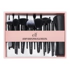 17-piece Makeup Brush Set With Travel Roll - Eyeshadow  Foundation  Powder  Vega