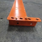 108  X 5  X 1-5 8  50e Shaved Pin Pallet Racking Beam Shelf 6 150lb