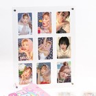 Standing Card Holder  66 X 91 Mm  Ultra Clear Acrylic Display   9 Cards Capac   
