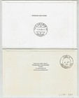 Abu Dhabi Uae Two Flight Covers 1975   1993  Geneve To Abu Dhabi  Zurich To Abu