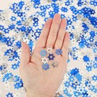 Marforever Star Of David Glitter Confetti Hanukkah Confetti Table Decoration