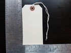 100 Manila Inventory Shipping Hang Tags Size  5 With String 4 3 4  X 2 3 8 