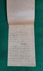 Antique 1928 Handwritten Farm Store Ledger Animals Equipment Webster Note Book