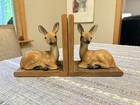 House Of Lloyd Bookends Fawns Laying Down 2 Set Vintage Mid Century 5 75 X 5 25