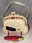Strawberry Shortcake Pocketbook Cd Player Boombox Am fm Radio 2004 Works Vintage