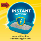 Purina  Instant Action Clumping Cat Litter  Natural  Low Dust  Odor Co