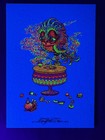 Marq Spusta Art Print Spinning Soundly Mini 5x7 Listening Uv Paper And Ink