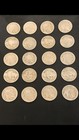 Vintage Us  Coin Lot Of 21 Buffalo Nickels 1910s-1930s  Dateless Free Shipping