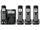 Panasonic Kx-tgf544b 4-handset 1 9 Ghz One-touch Call Cordless Phone System