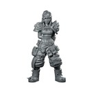 Junk Girl Scrapper Miniature Wasteland Bounty Hunter 28mm   32mm Unpainted Resin