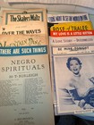 Huge Vintage Antique Sheet Music Lot Of 74 From The Early To Mid 1900s Nice  