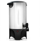 Stainless Steel 40 Cup Coffee Maker Urn Hot Water Dispenser Large Parties New