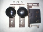 Antique Victorian Era Door Hardware