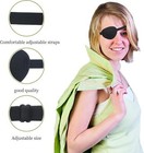 2 Pcs Black Eye Patches For Adults Kids eye Patch For Left Or Right