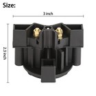 Golf Cart 2 Prong Dc Charger Plug Receptacle For Yamaha G14 G16 Club Car 36v