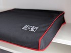 Bbc Micro - Dust Cover - Graphite Grey Cotton Canvas - Embroidered 