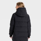 Girls  Hooded Puffer Jacket - All In Motion Black S