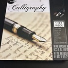 Spicebox Calligraphy Art Studio Set - Pen  Ink  Gouache  Brush  Guide  Paper New