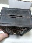 Cast Iron Vintage Security Safe   Combination Coin Bank