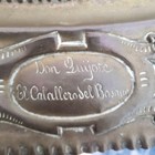 Don Quijote El Caballero Del Bosque Large Antique Embossed Copper Wall Art