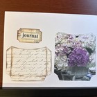  Junk Journal Layered Pockets Cut Outs Cursive  Pattern And Floral Pattern          